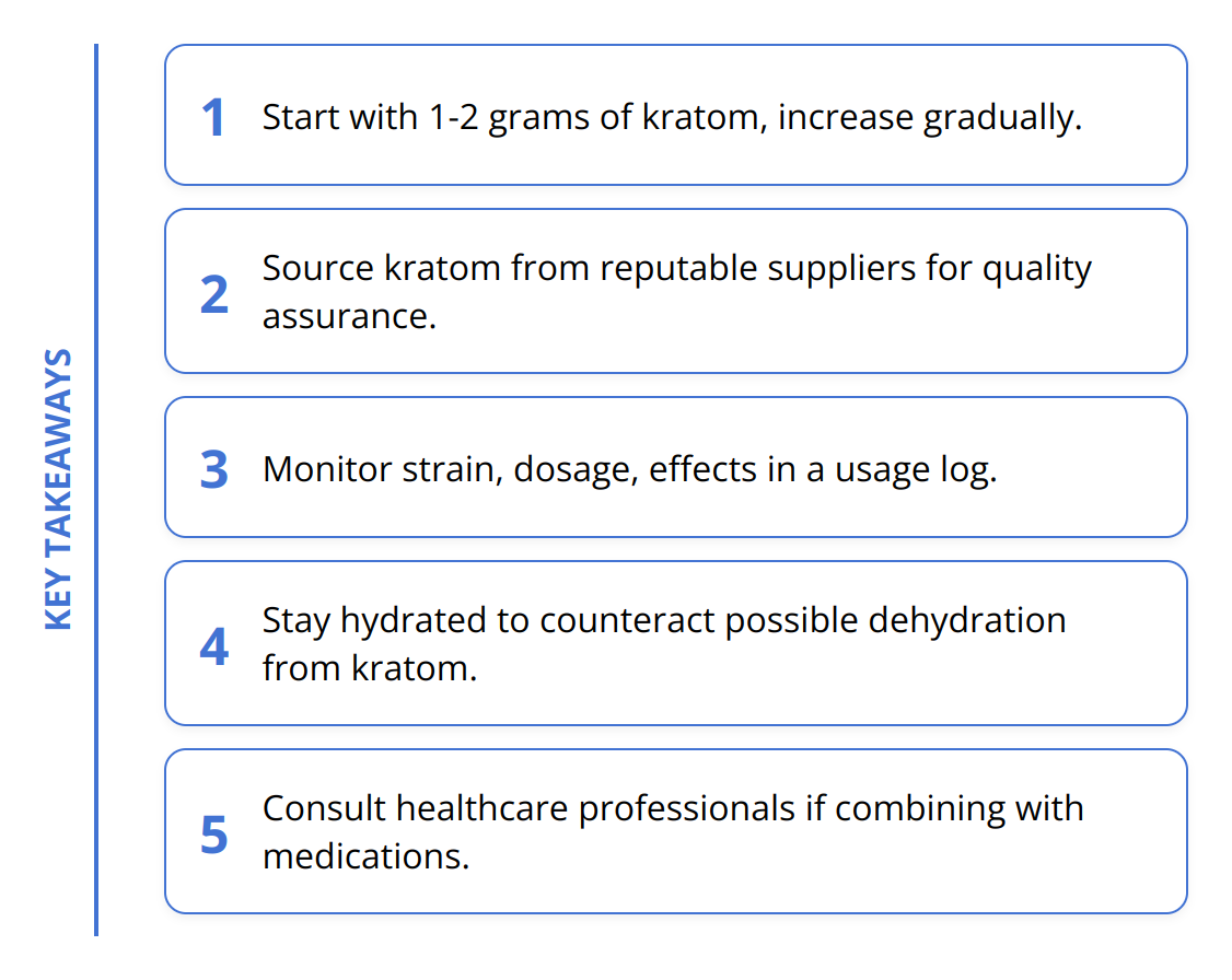 Key Takeaways - How to Use Kratom for Wellness