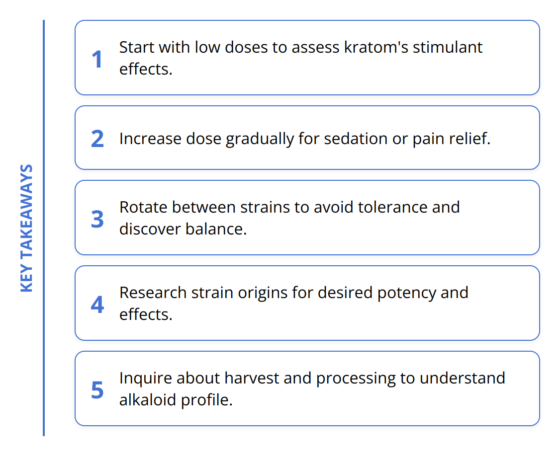 Key Takeaways - Kratom Alkaloid Profile: All You Need to Know