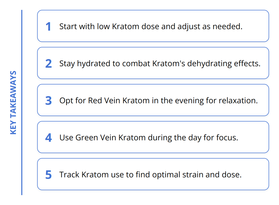 Key Takeaways - Kratom for Stress: Essential Guide