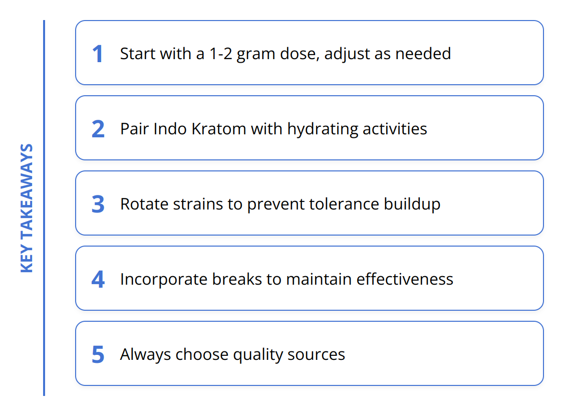 Key Takeaways - What Effects Can You Expect from Indo Kratom