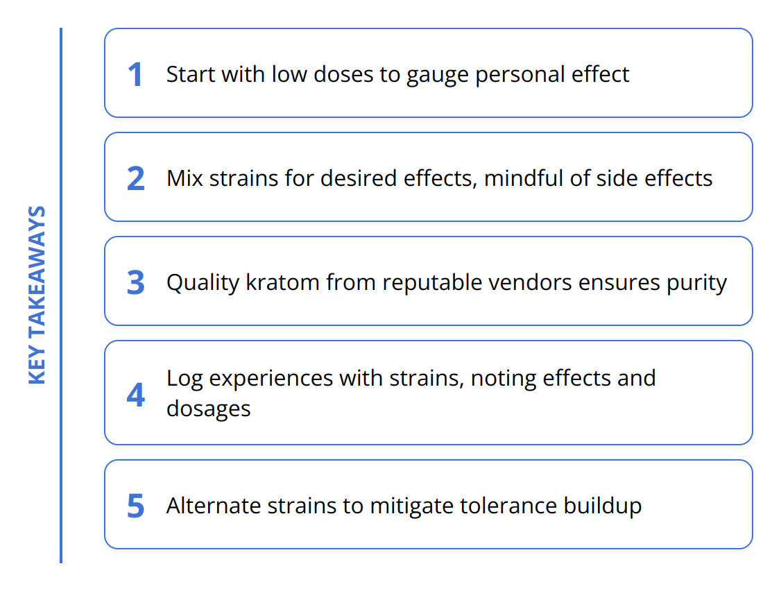 Key Takeaways - What to Understand About Kratom Vein Differences