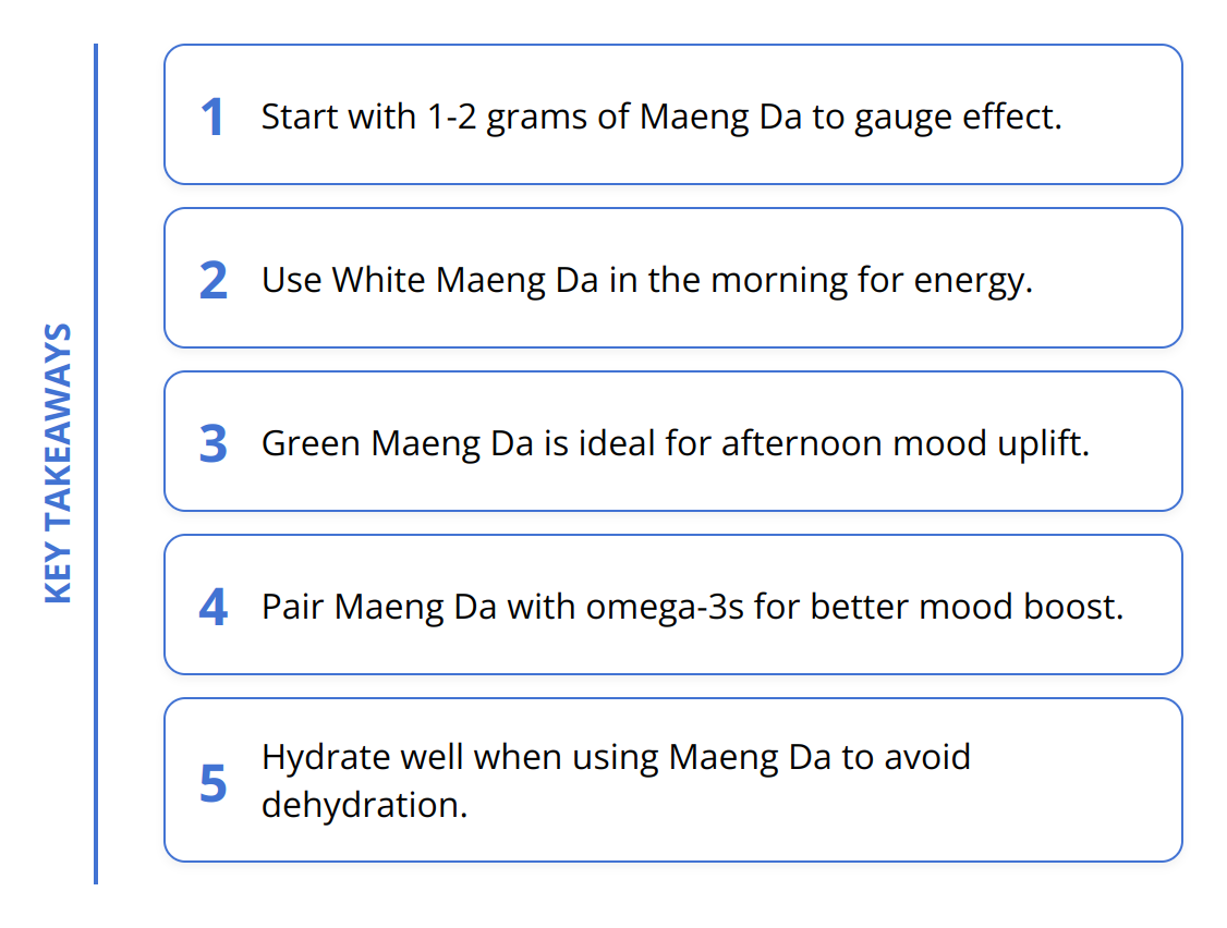 Key Takeaways - Why Maeng Da Can Elevate Your Mood