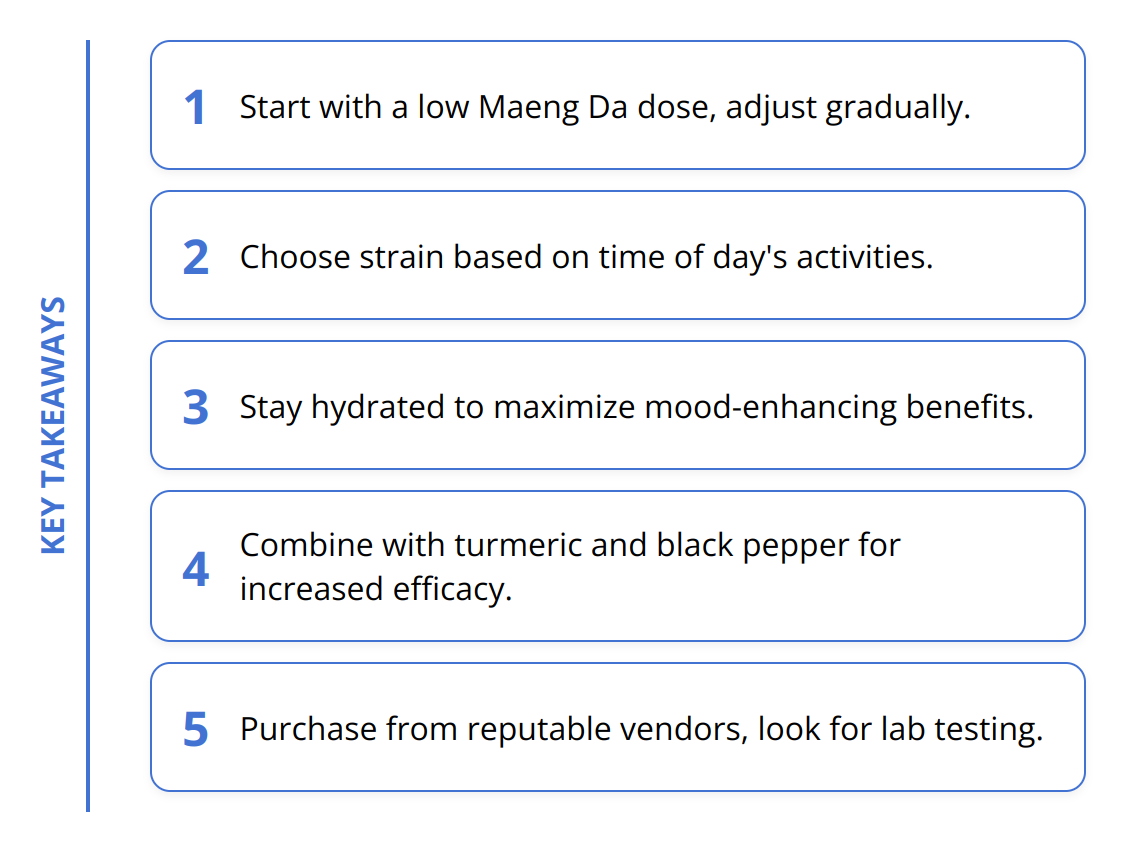 Key Takeaways - How to Enhance Your Mood with Maeng Da