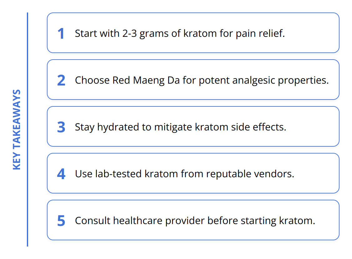 Key Takeaways - Kratom for Migraine Relief: All You Need to Know