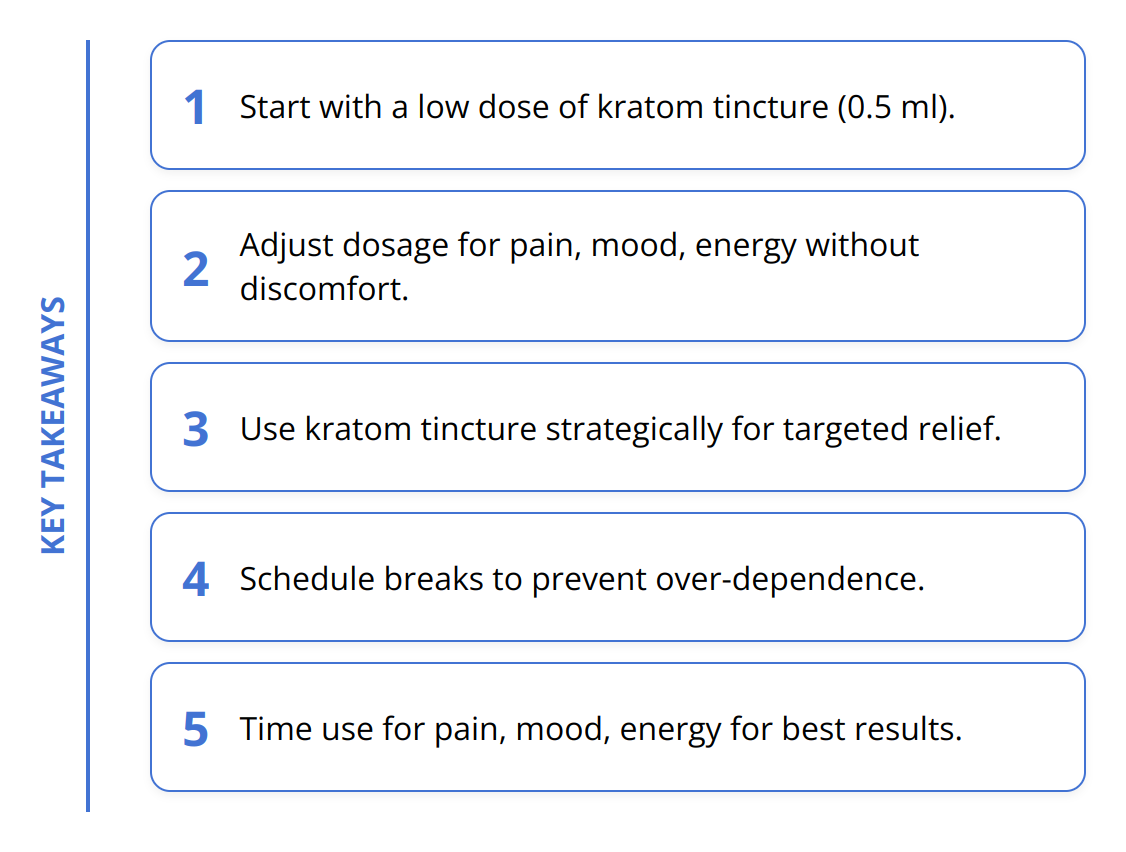 Key Takeaways - Why Use Kratom Tincture: Exploring Its Applications