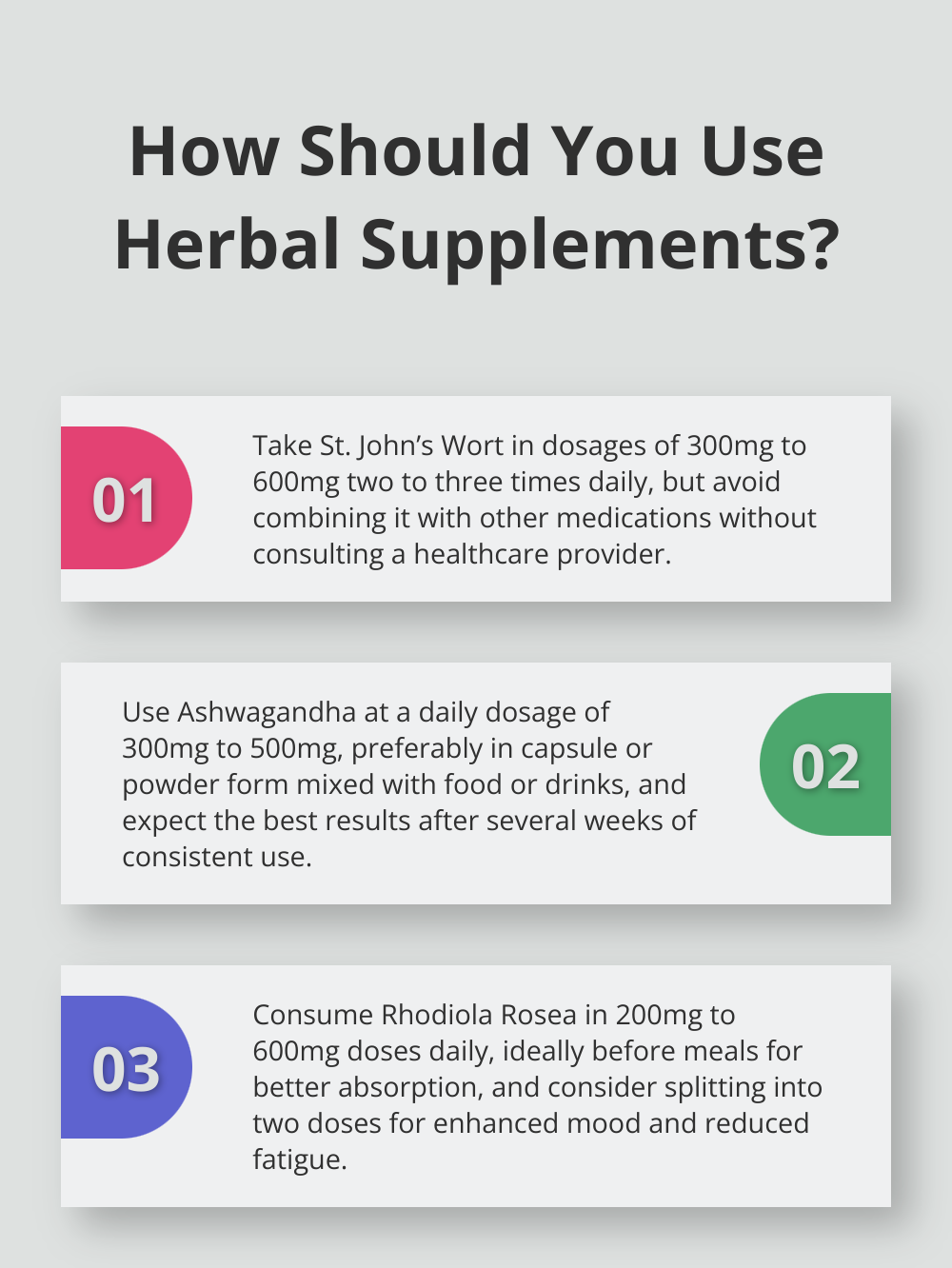 Fact - How Should You Use Herbal Supplements?