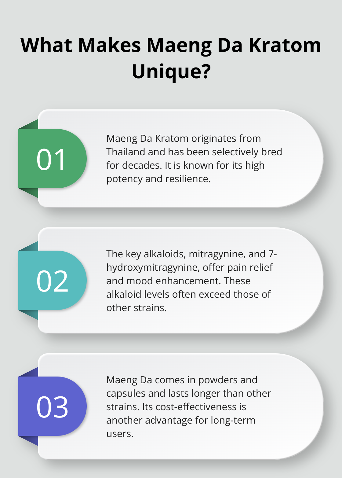 Fact - What Makes Maeng Da Kratom Unique?