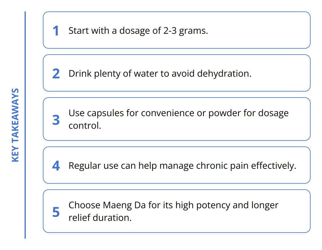 Key Takeaways - Why Maeng Da Is Effective for Pain Relief