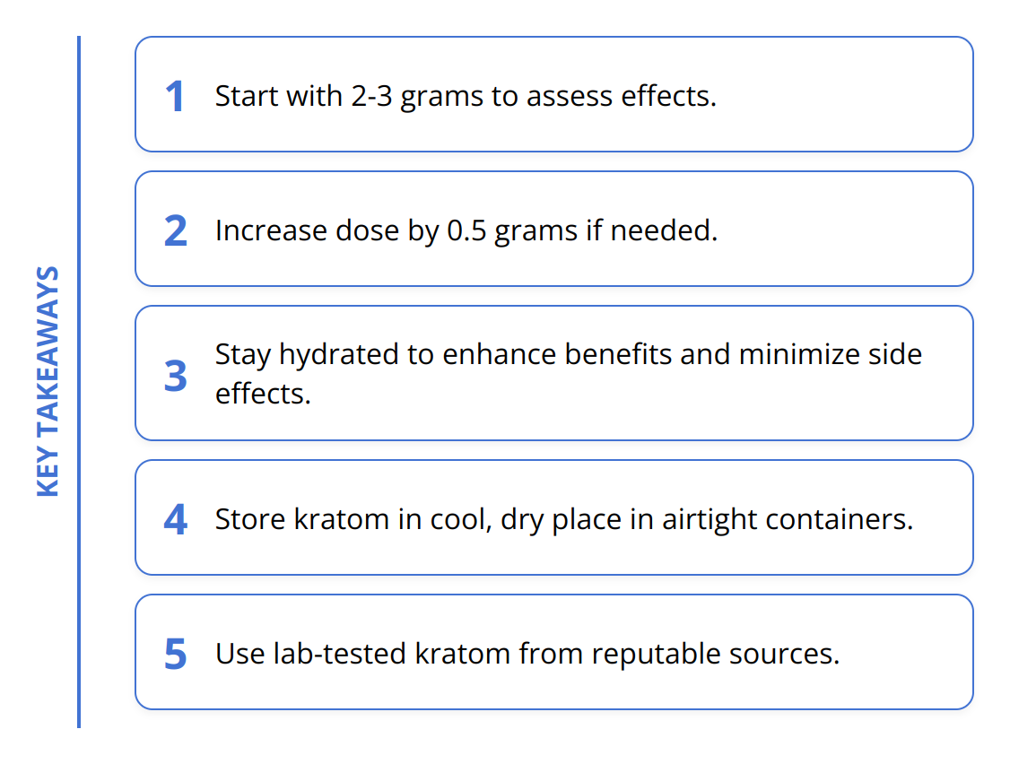 Key Takeaways - Yellow Vein Kratom Benefits [Beginner's Guide]