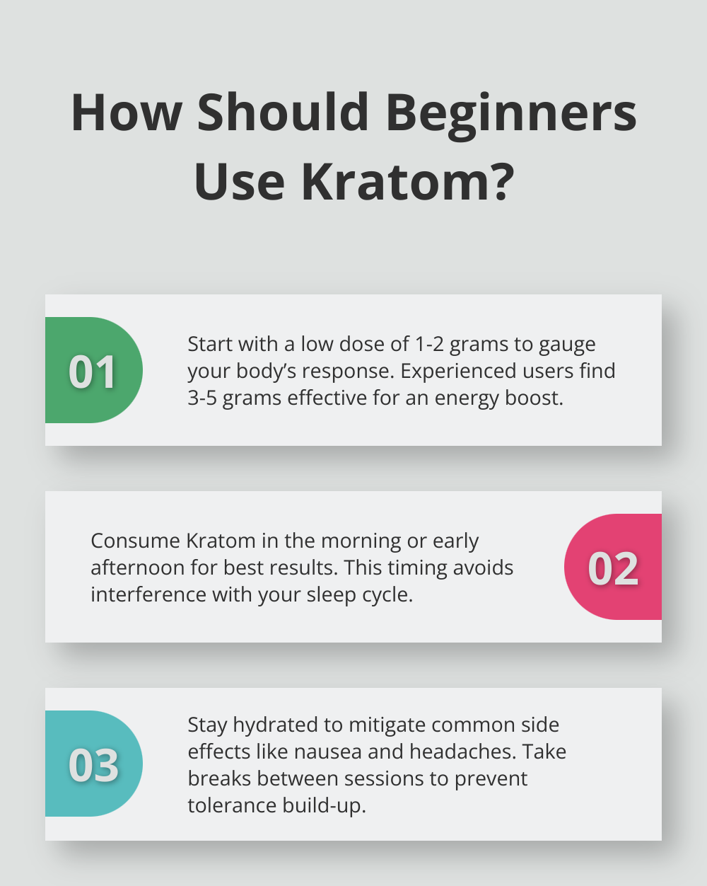 Fact - How Should Beginners Use Kratom?