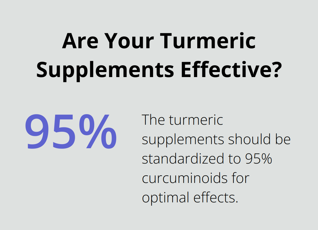 Are Your Turmeric Supplements Effective?