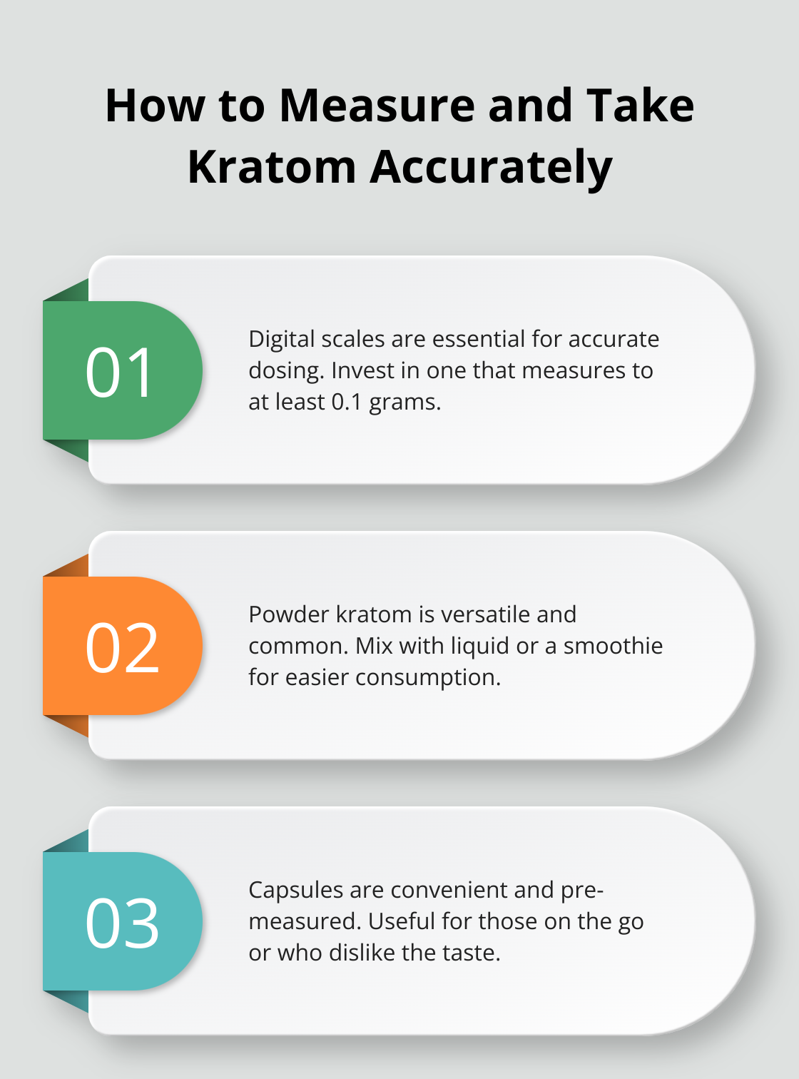 Fact - How to Measure and Take Kratom Accurately