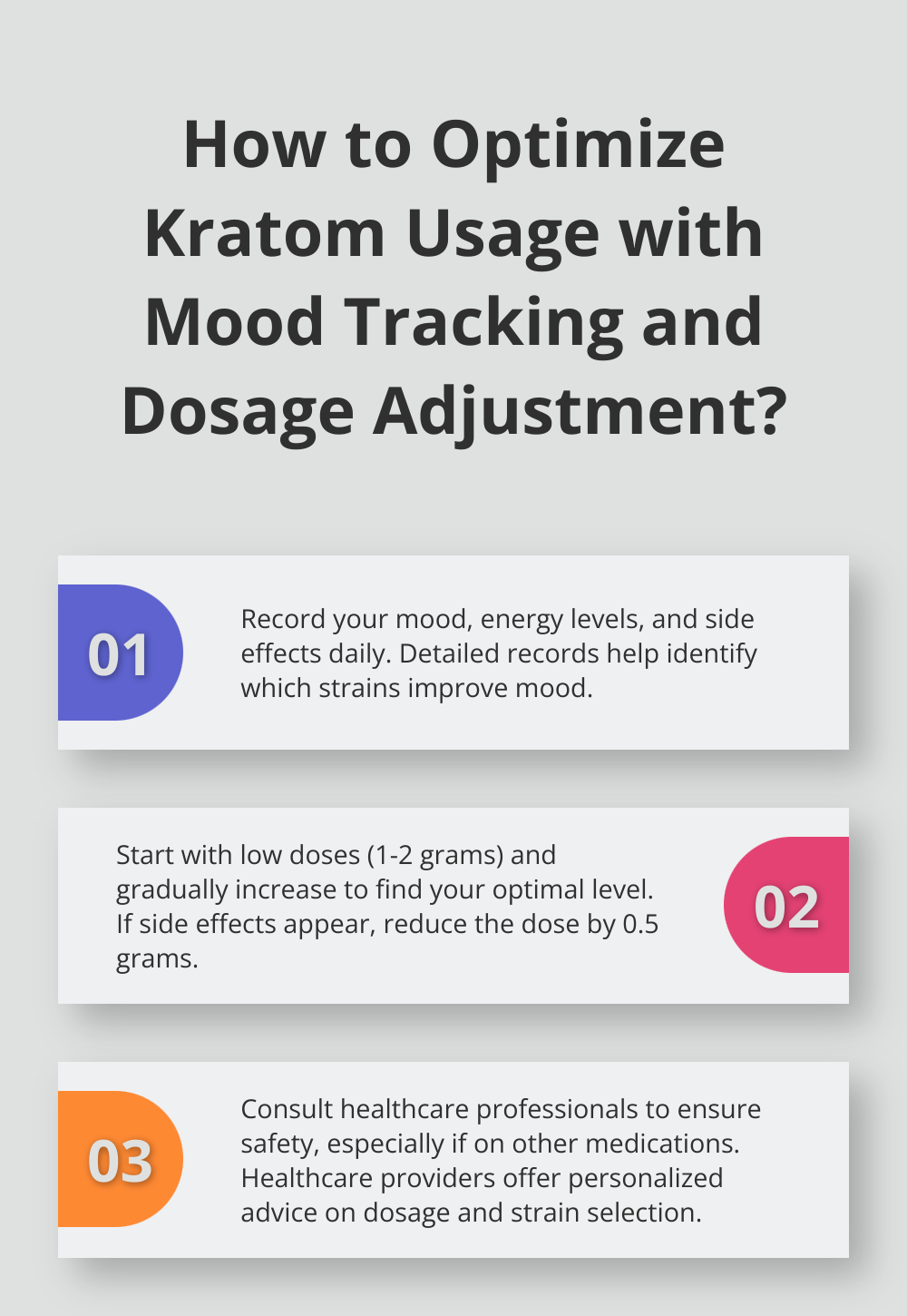 Fact - How to Optimize Kratom Usage with Mood Tracking and Dosage Adjustment?