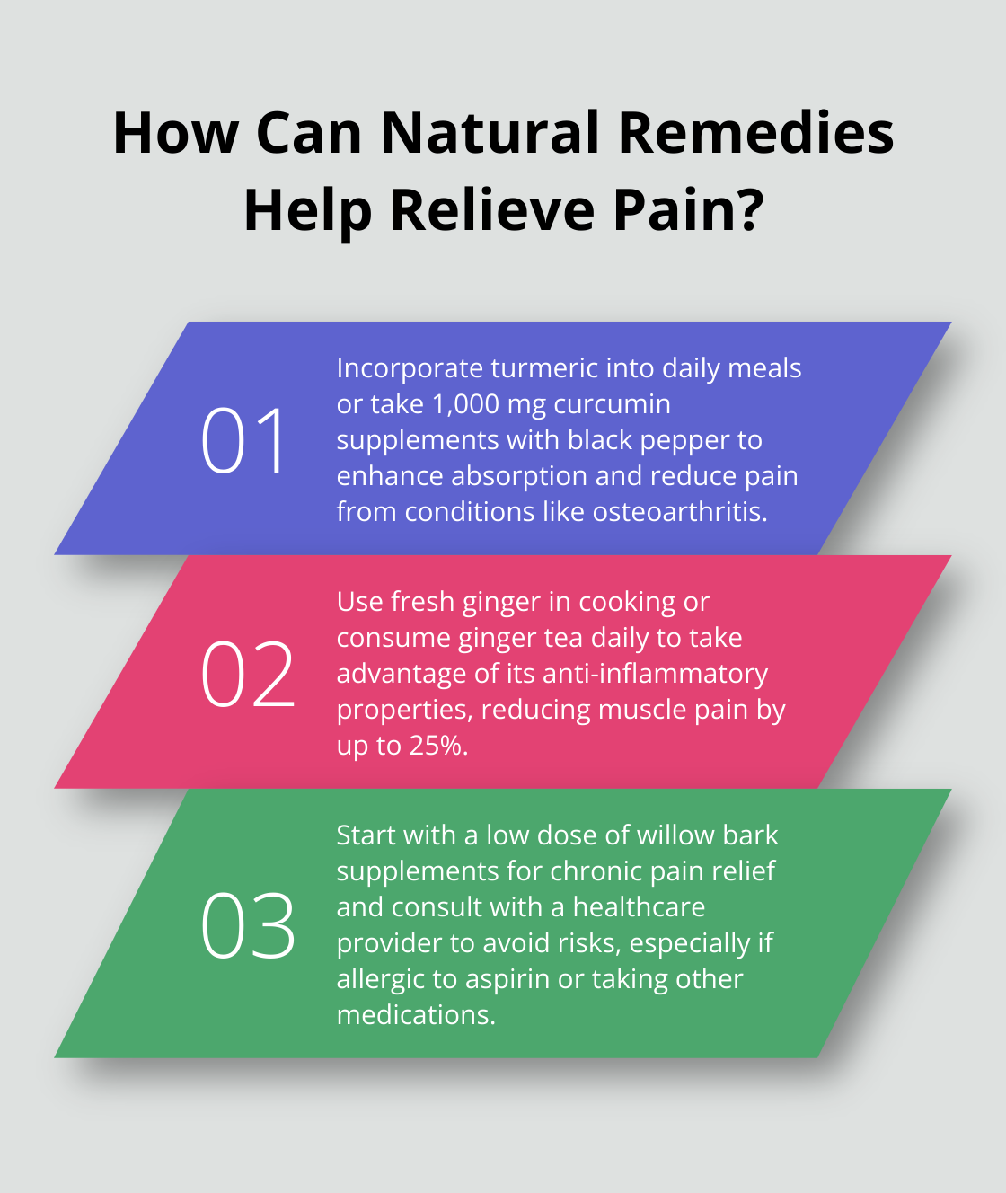 Fact - How Can Natural Remedies Help Relieve Pain?