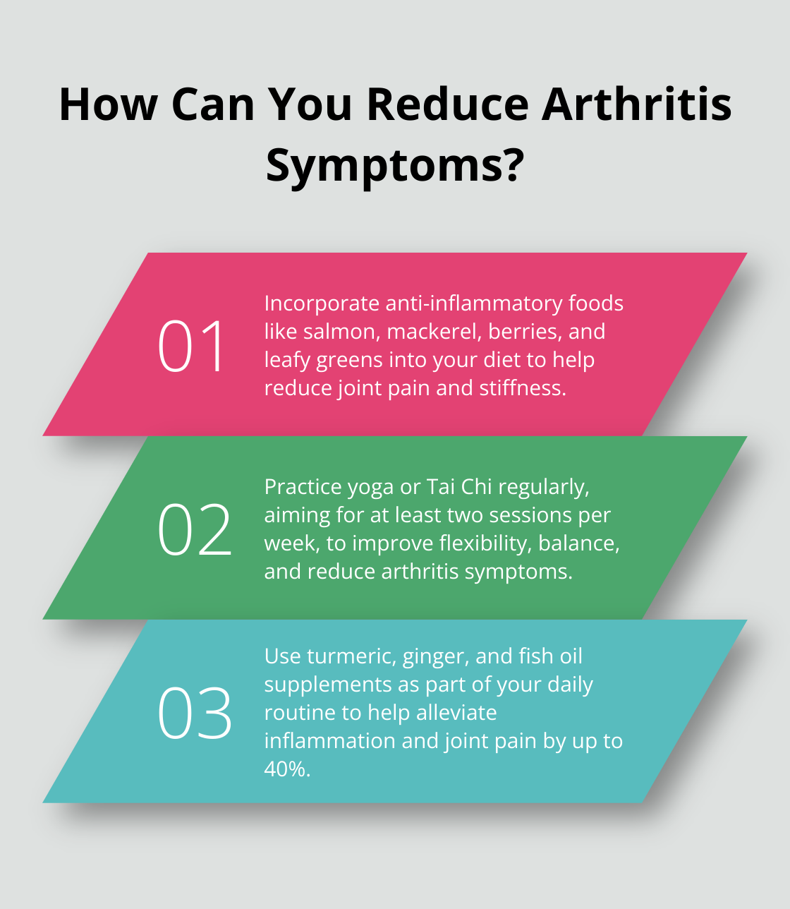 Fact - How Can You Reduce Arthritis Symptoms?
