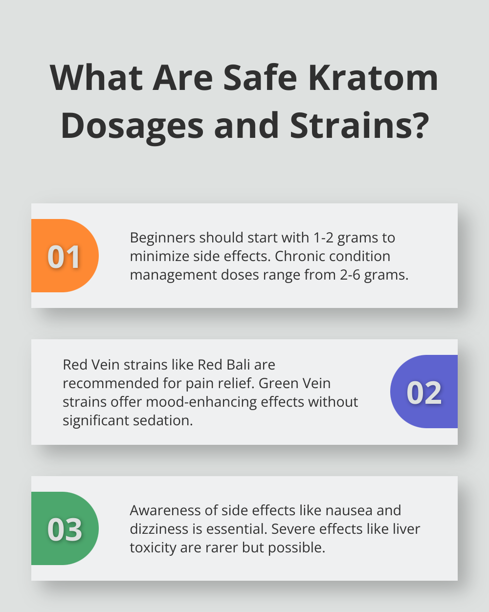 Fact - What Are Safe Kratom Dosages and Strains?