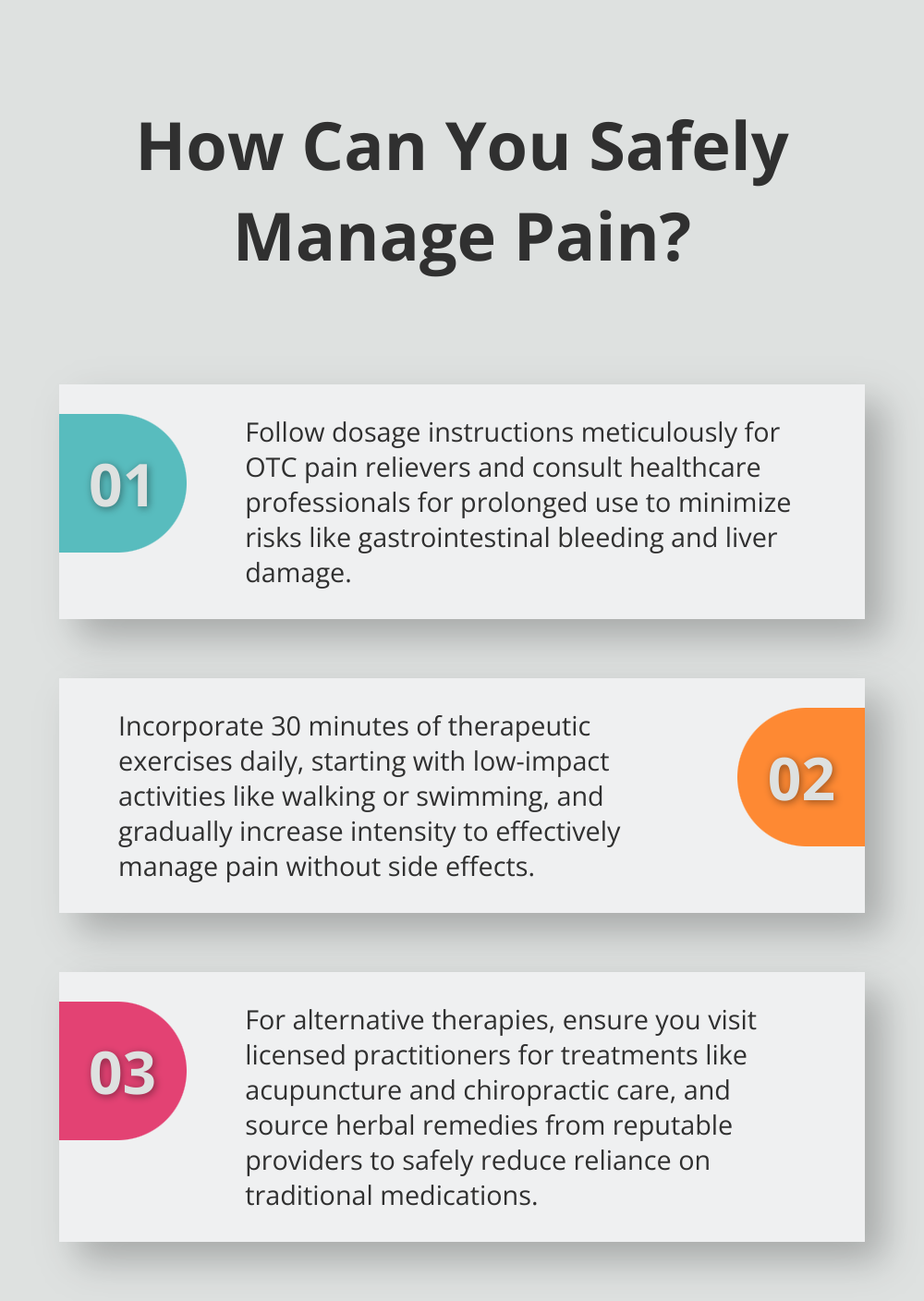 Fact - How Can You Safely Manage Pain?